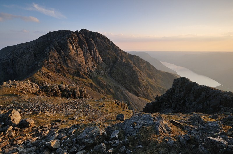 Sca Fell over Wast Water - Mountains and Fells