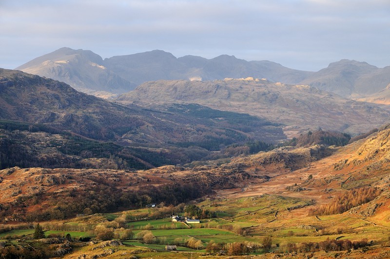 Upper Duddon Valley - Mountains and Fells