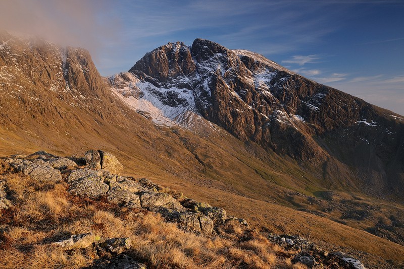 Pulpit Rock and Scafell Crags II - Mountains and Fells