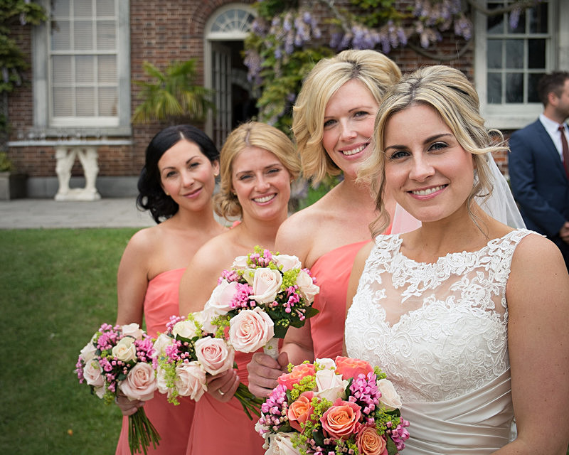 bride and bridesmaids, Pelham House, Sussex wedding photographer, GPPhotography, Gavin Pitts Photography