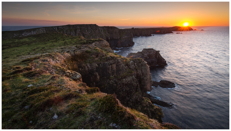 Sunset over Tory Island, Co Donegal - Ulster's Wild Landscape