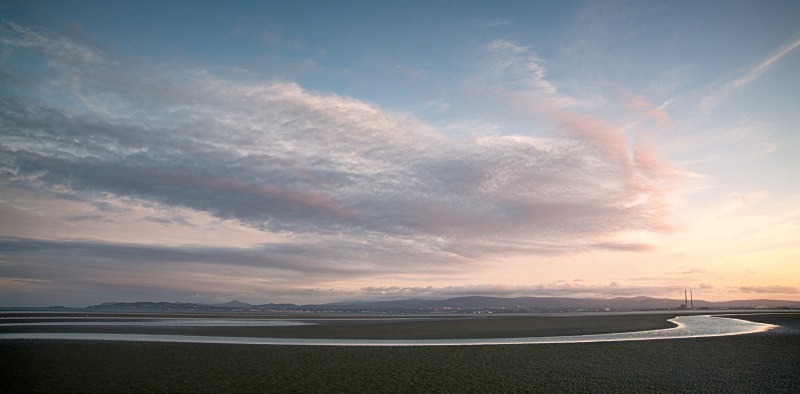 Late Evening on Dollymount Strand, Co Dublin - Dublin's Wild Landscape