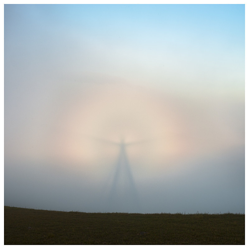 Brocken Spectre at South Prison, Lugnaquilla, Co Wicklow - Elements of The Landscape