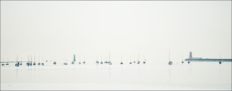 Yachts at Anchor, Clontarf, Dublin - Dublin's Wild Landscape