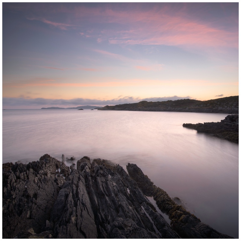 Evening Falls at Toormore Bay, West Cork