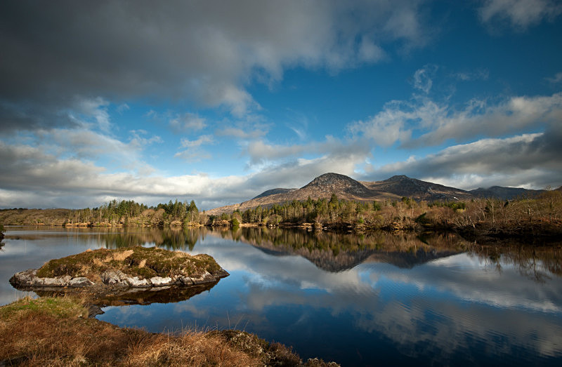 Light and Reflections, Ballynahinch, Connemara - Connaught's Wild Landscape
