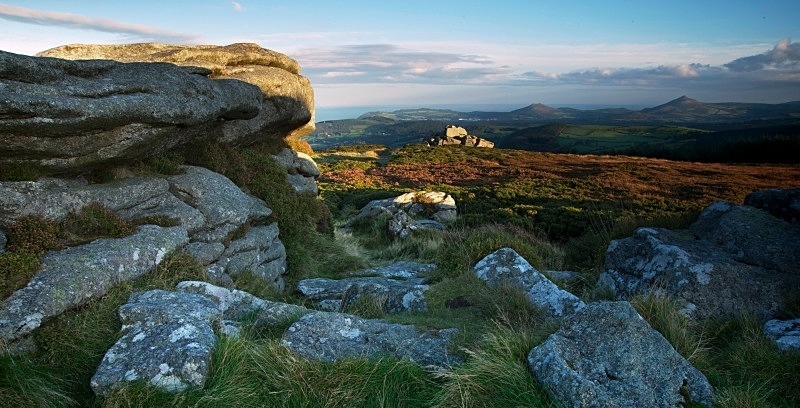 View to The Sugar Loaf, Two Rock Mountain, Co Dublin - Dublin's Wild Landscape