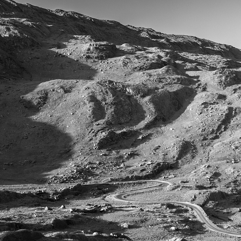 Shadows and Curves, The Healy Pass, Beara, West Cork - Munster's Wild Landscape