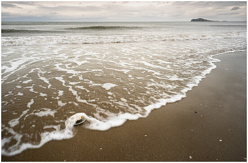 Incoming Tide at Velvet Strand, Portmarnock, Co Dublin - Dublin's Wild Landscape