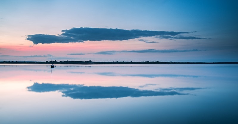 Late Evening at Broadmeadow Estuary, Co Dublin - Dublin's Wild Landscape