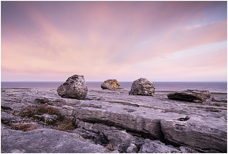 Boulders at Sunset, The Burren, Co Clare - 12 Recent Images