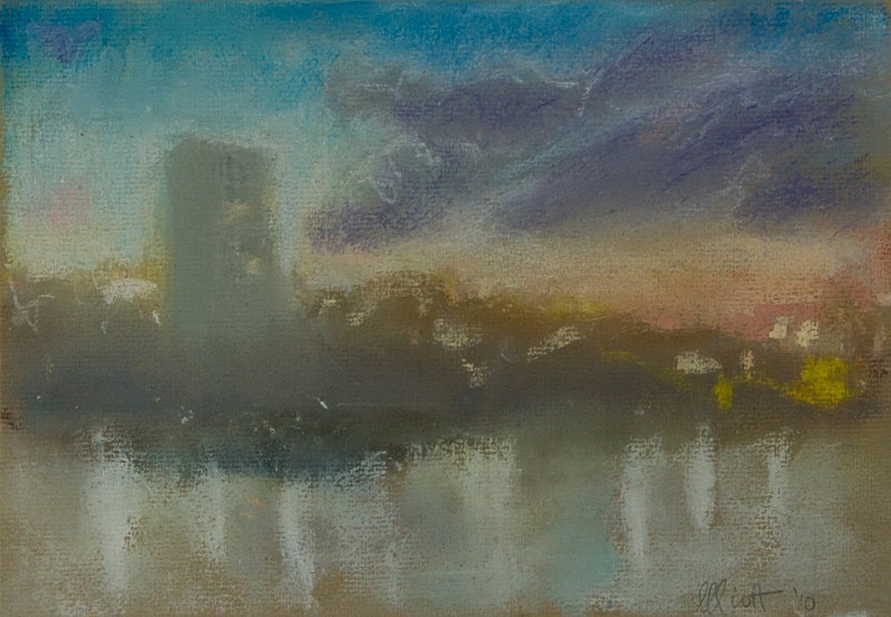 Purple Clouds - Thames