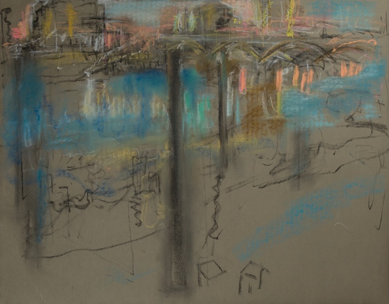  - Poles Apart on the Thames with Memories of the Moorings in Venice