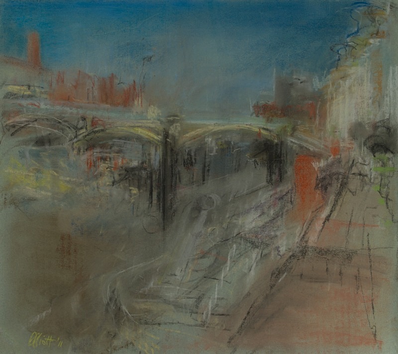  - Poles Apart on the Thames with Memories of the Moorings in Venice
