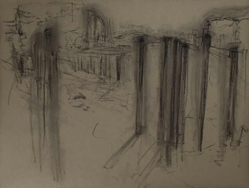  - Poles Apart on the Thames with Memories of the Moorings in Venice