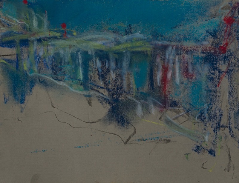  - Poles Apart on the Thames with Memories of the Moorings in Venice