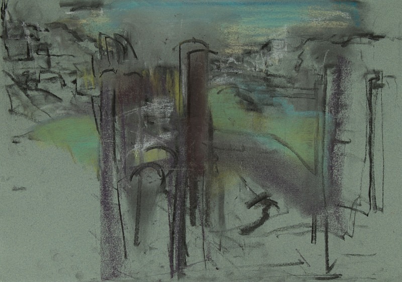  - Poles Apart on the Thames with Memories of the Moorings in Venice