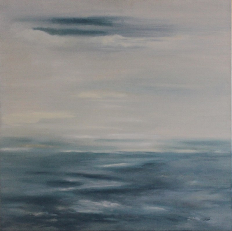 Havlinjer 80x80 - Oilpaintings