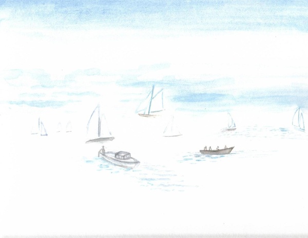 Paradisbukta 21x29,7 - Watercolours