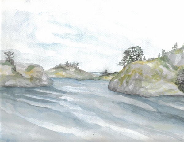 Toner havn 21x29,7 - Watercolours