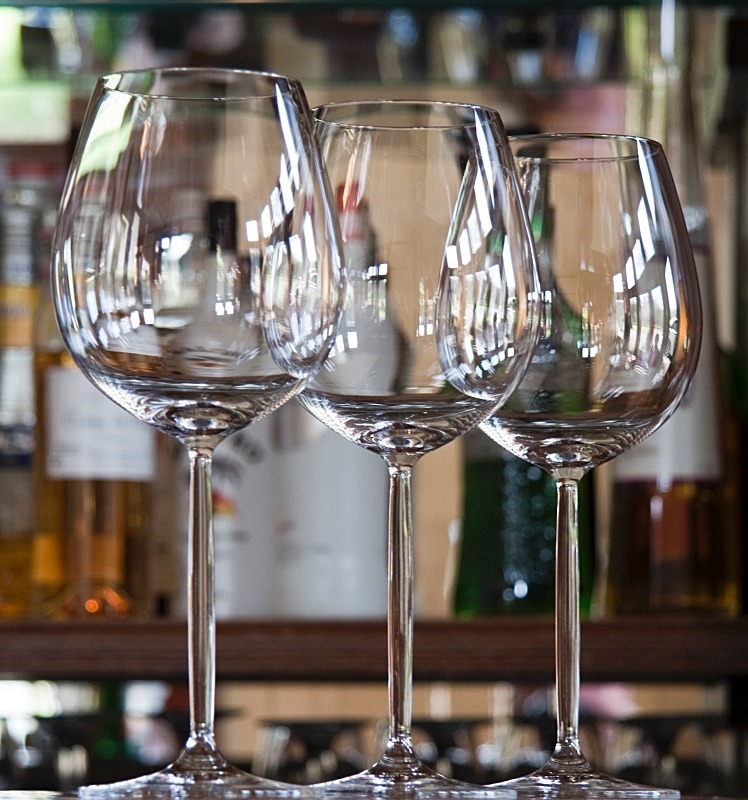 Castle Combe in Wine Glasses - Food and Drink