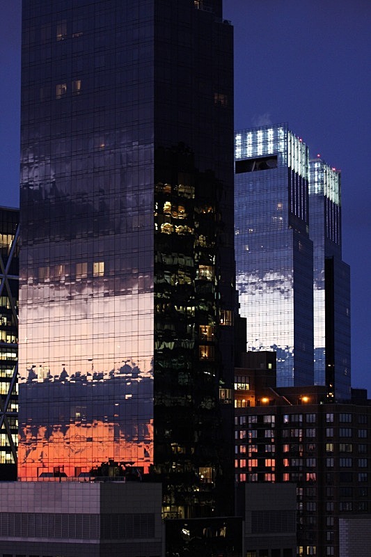 Sunset Reflections - New York Landscapes