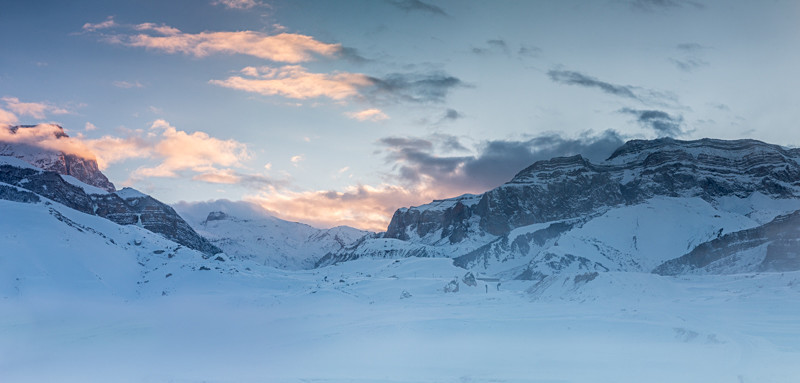 Azerbaijan landscape sunset photography at Shahdag