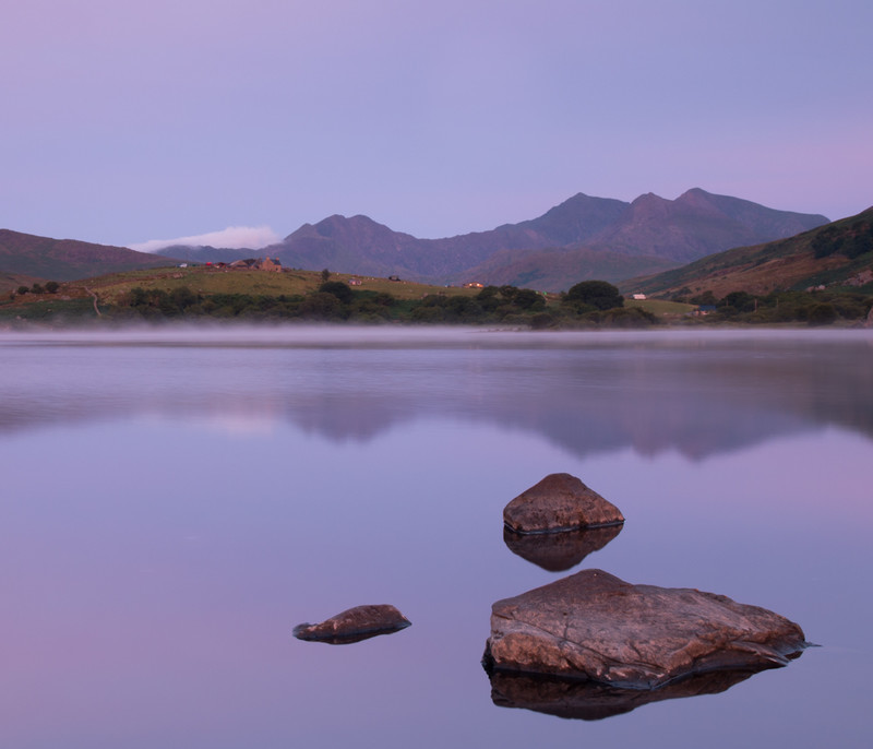 Purple Snowdon - Wales