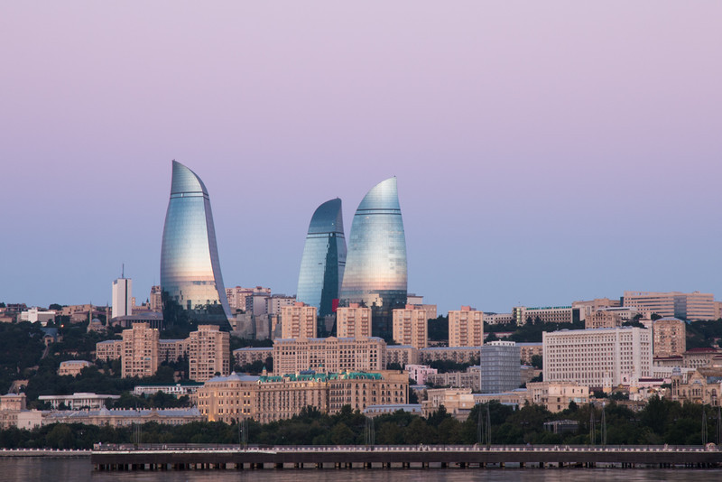 Pink flame towers