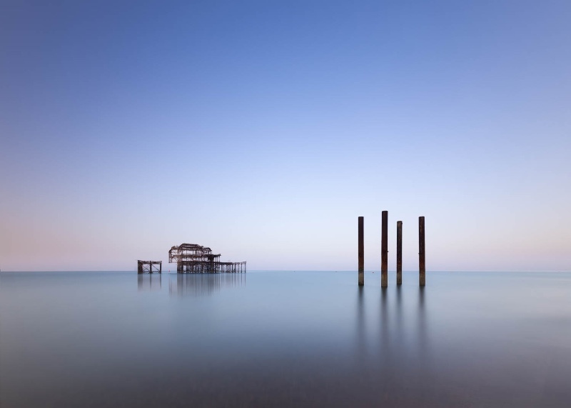 West Pier Tranquility - Fine Art & Monochrome