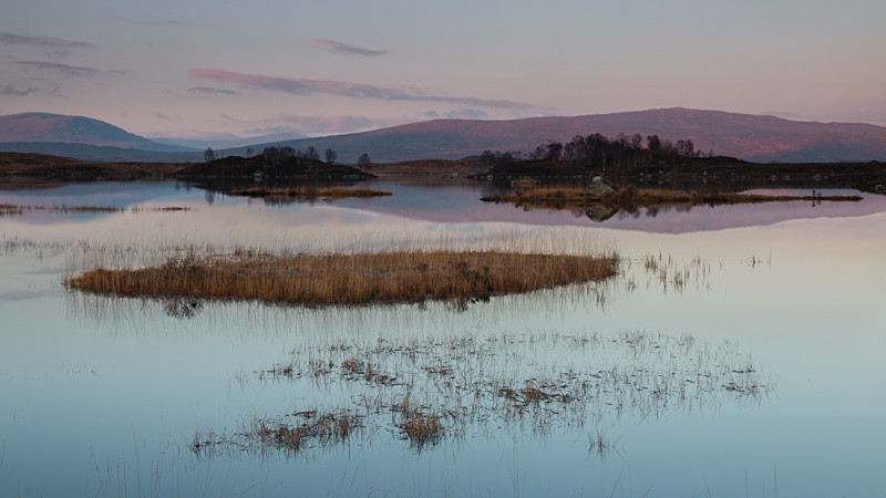 Layers at Loch Ba