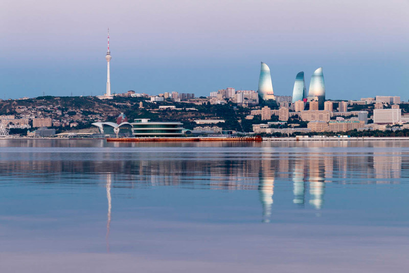 Baku Earth Shadow - Azerbaijan
