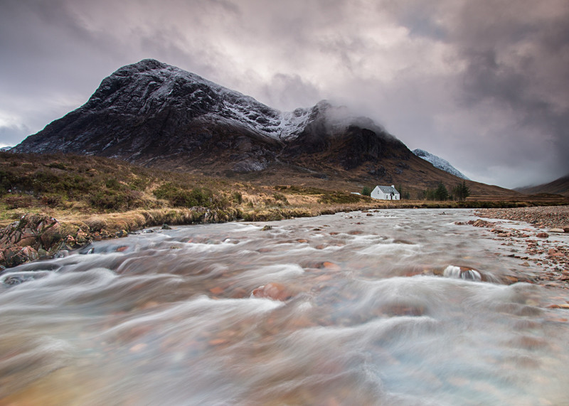 Break in the Storm - River Coupall Glencoe
