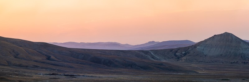 Sunset in the Desert - Azerbaijan