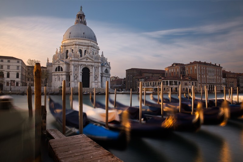 Gondola Sunset - Italy