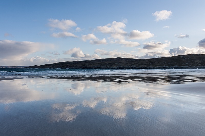 Reflections on Achnahaird bay