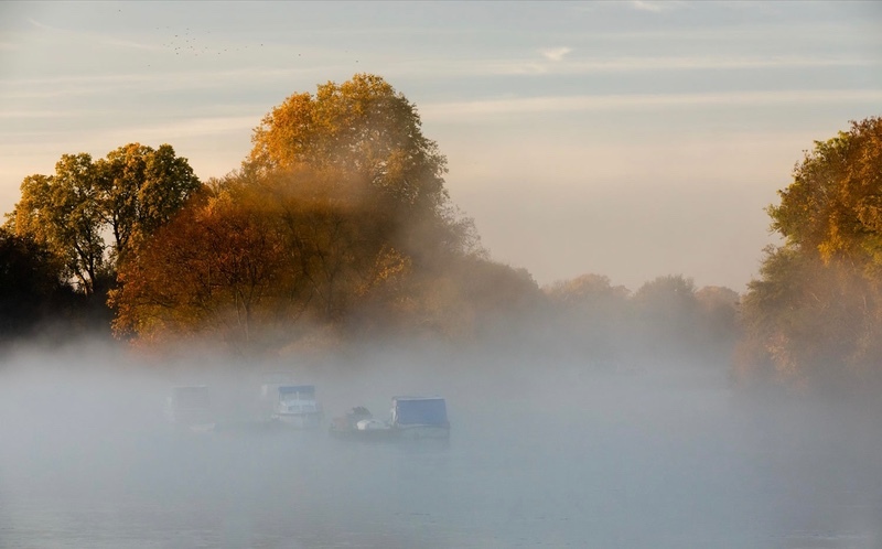 Autumn on The Thames - England