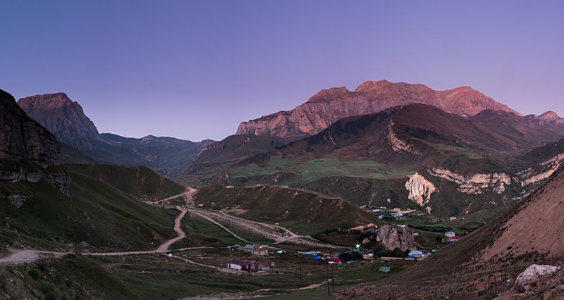 Twilight on Mount Shahdag
