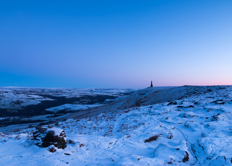Stoodley Blue Hour - England