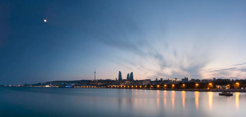 Twilight on the Bulvar - Azerbaijan