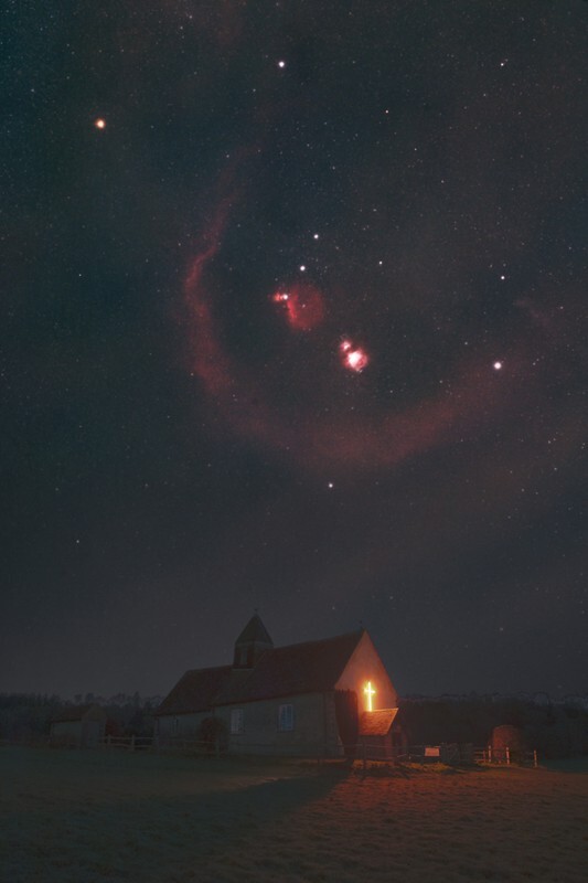 Orion Rising Over St Huberts - England