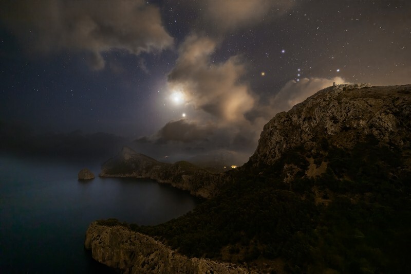 Moonlight Over Cap de Formentor - Spain