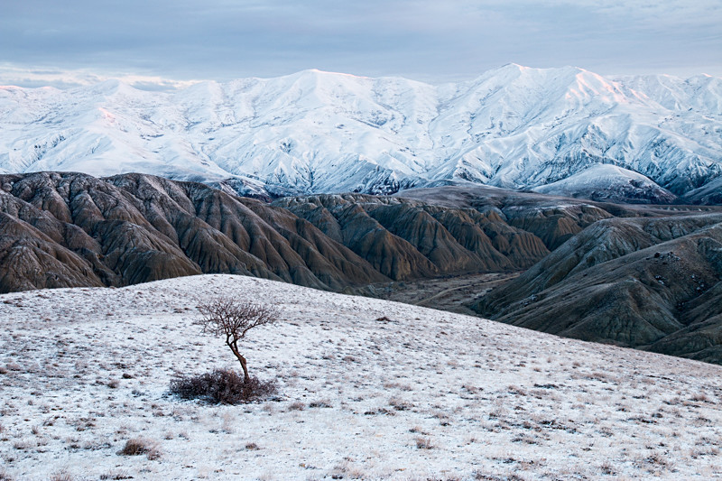 Azerbaijan winter landscape photography