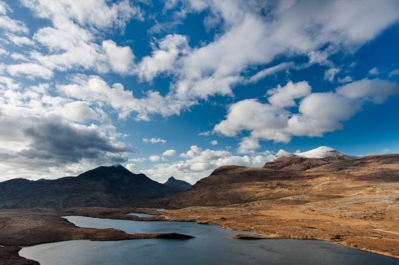 Sun over Stac Pollaidh - Scotland