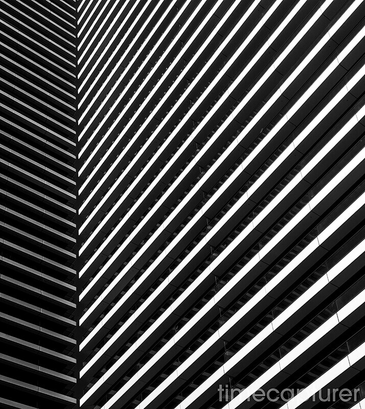 Straight Lines - Monochrome (Black & White)