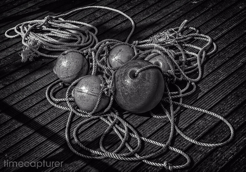 String And Balls - Monochrome (Black & White)