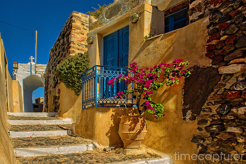 Pyrgos Steps - Greek Islands