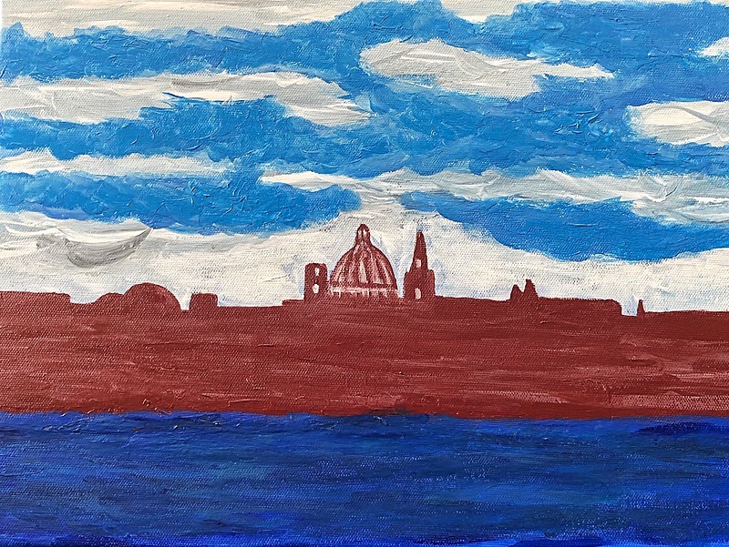 Marsamxett one of my first paintings - My paintings
