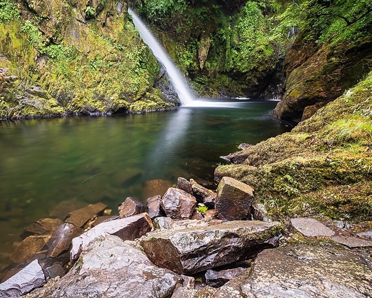 Waterfall, Llanberis (2) - Wales