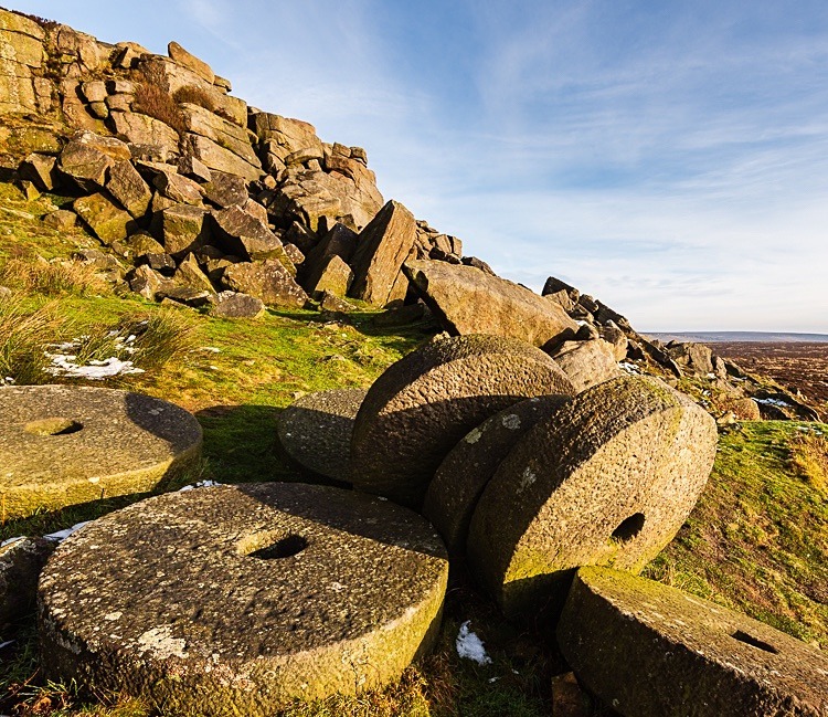 Millstones on Stanage Edge (2) - Other locations